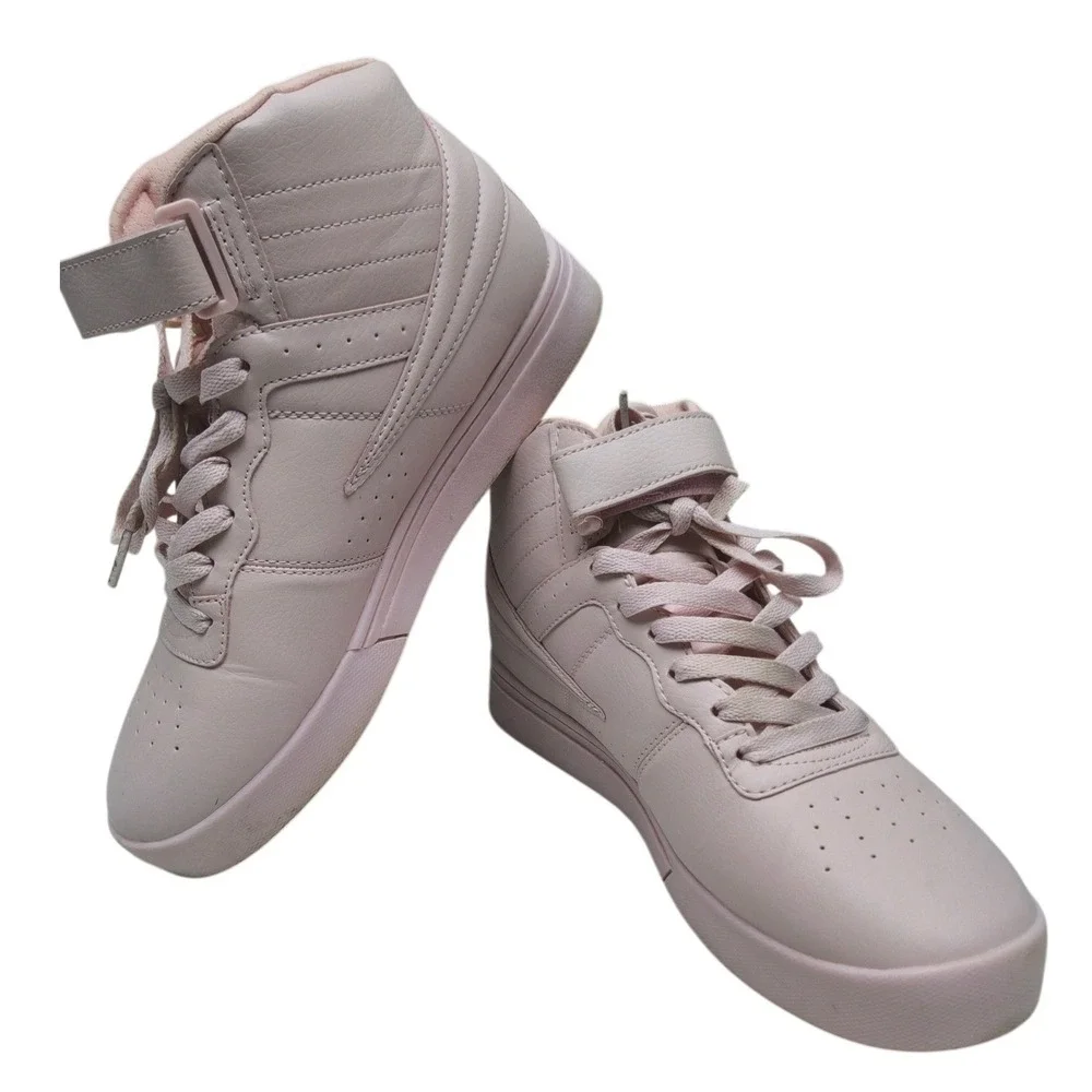 Fila Womens Panache High Top Sneakers Pastel Pink 5CM00331-650 Size 8